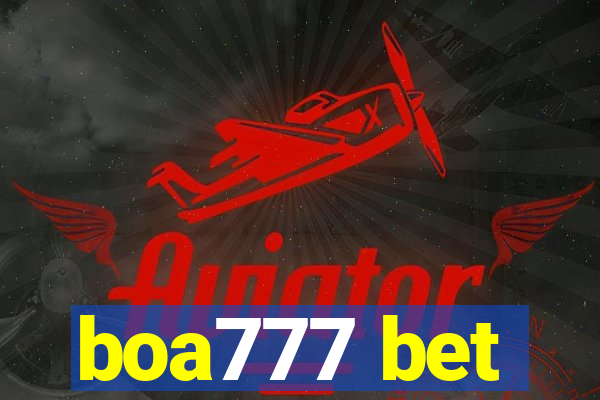 boa777 bet